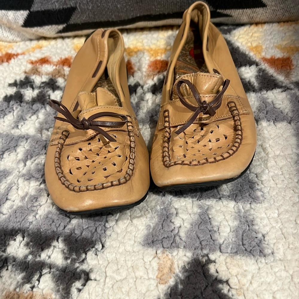 BC footwear slip on leather shoes